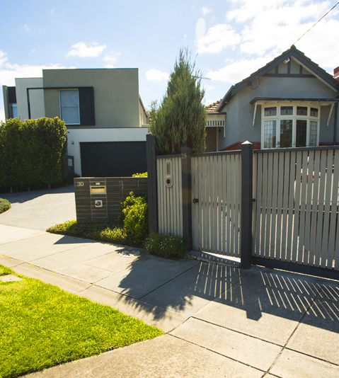 Modern and older homes, Caulfield North